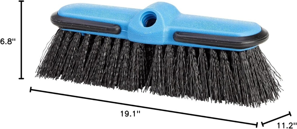 CP-MB10R Medium Bristle Brush for Exterior RV Roof Clean Style: Medium Bristle