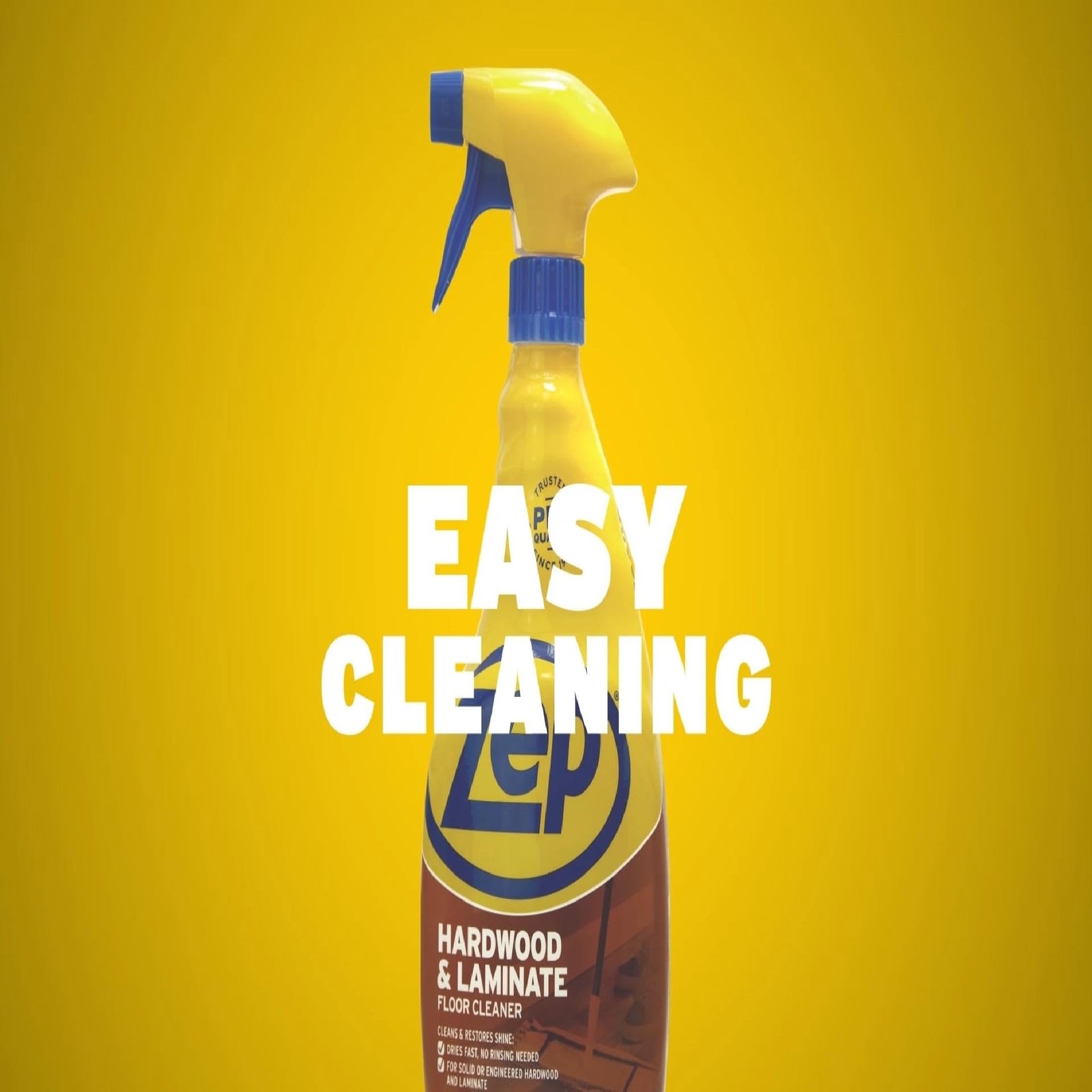 Hardwood Laminate Floor Cleaner 32 oz Wood Polish Stain Scuff Remover Shine