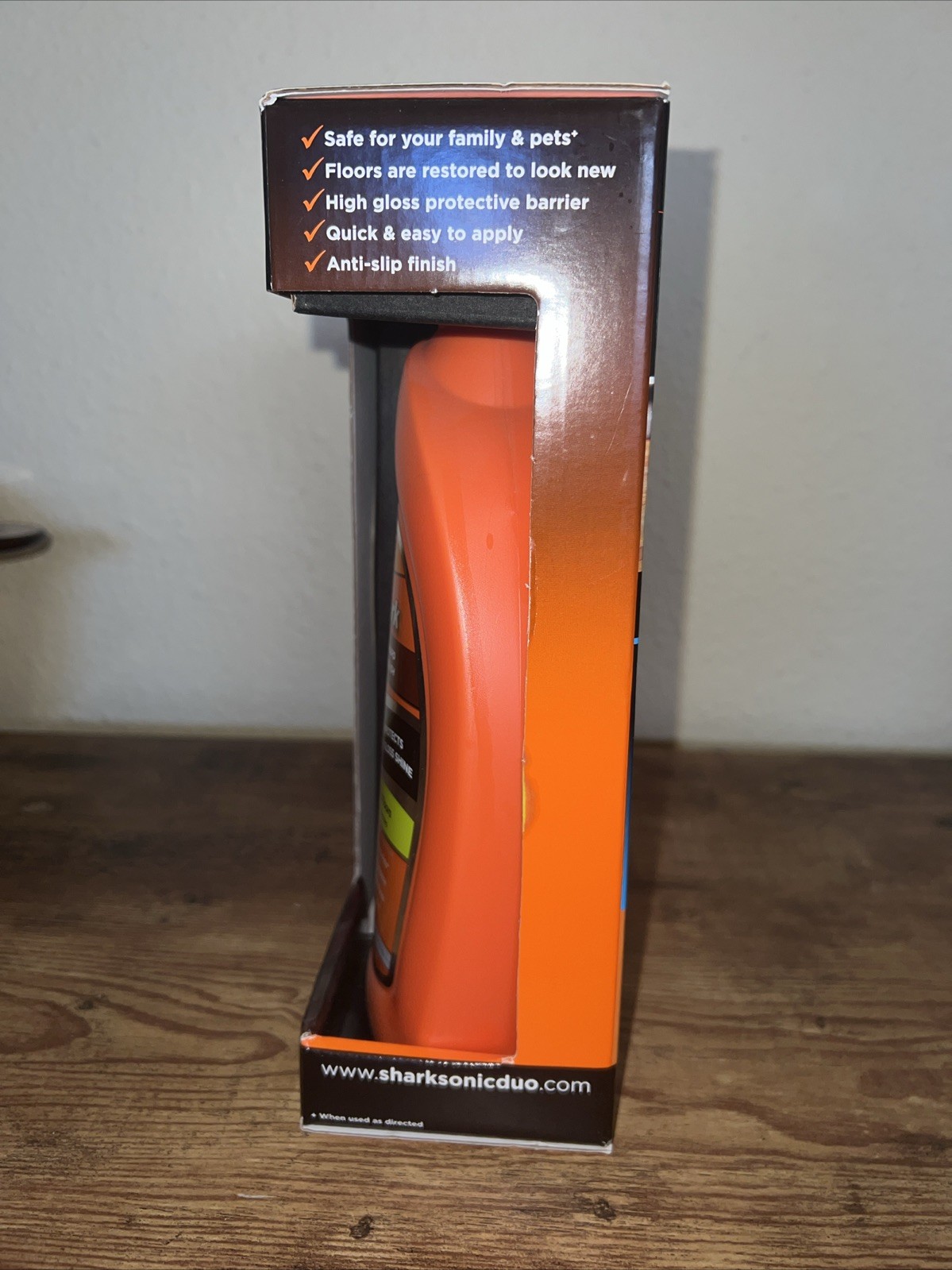 Shark Sonic DUO Wood & Hard Floor High Gloss Polish 28oz W Pad- Discontinued