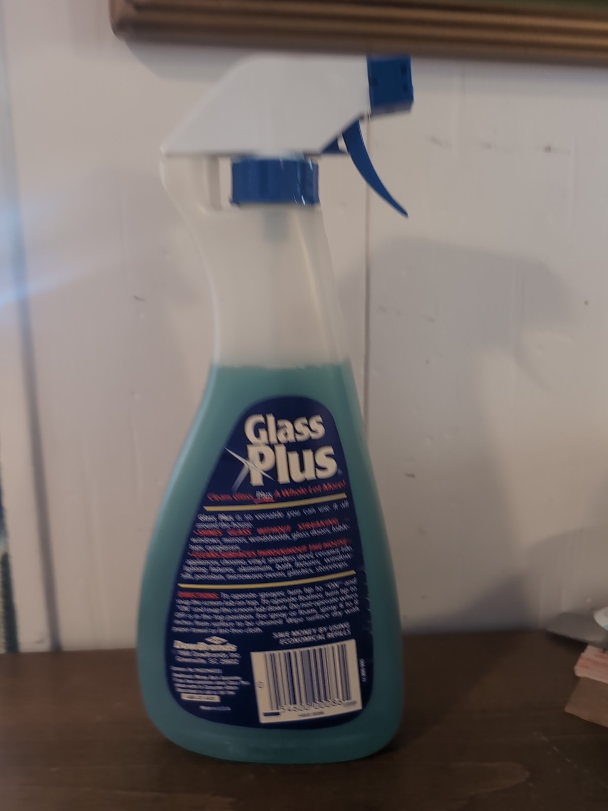 Vtg Glass Plus Glass Cleaner 22oz, 1988. Dow Brands