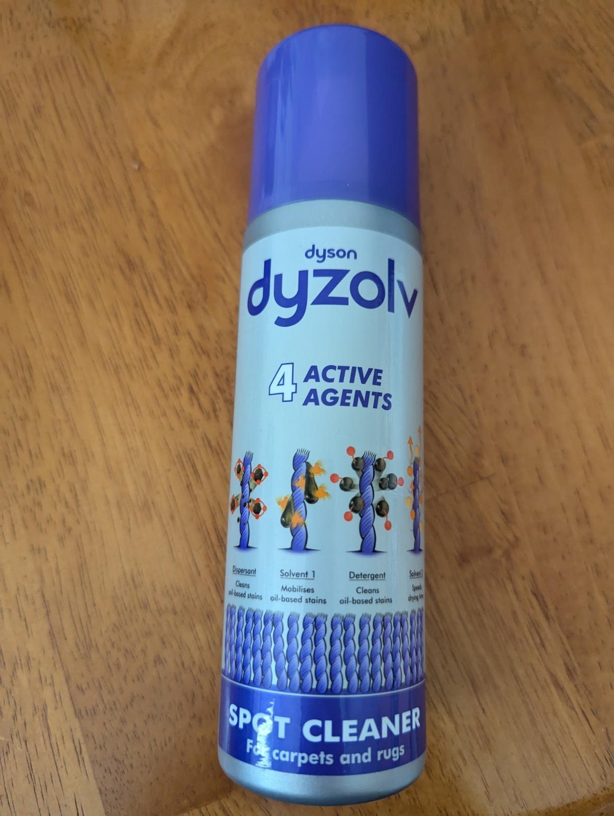 Dyson Dyzolv Spot Cleaner 8.5 oz Bottle For Carpets And Rugs NEW