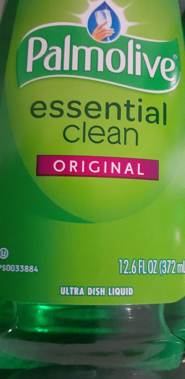 Palmolive Original Essential Clean 12.6 oz Lot Set of 4 Ultra Dish Liquid