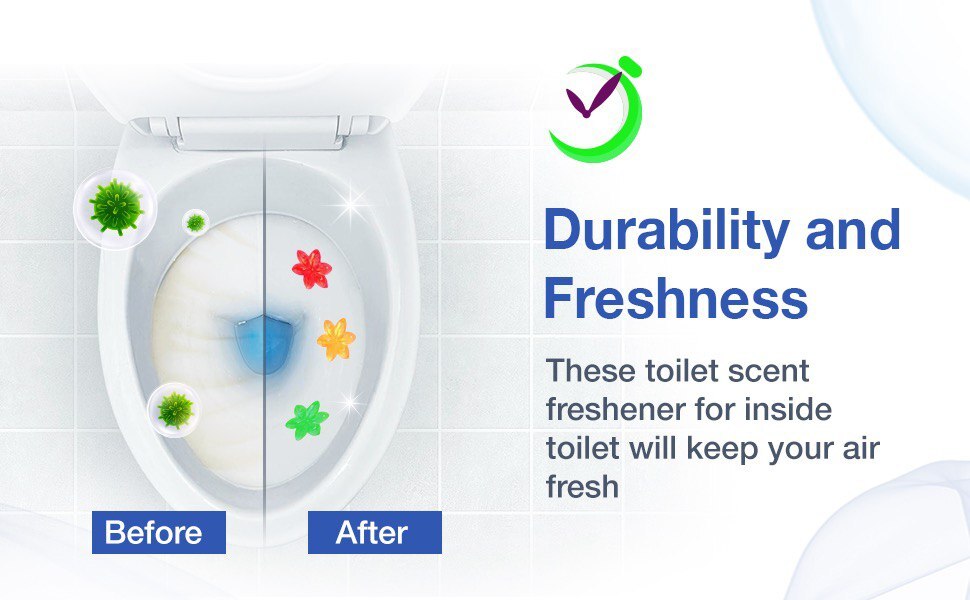 NEW Toilet Gel Stamps Fresh Gel Toilet Cleaning Stamps Keeps Toilet Clean scent