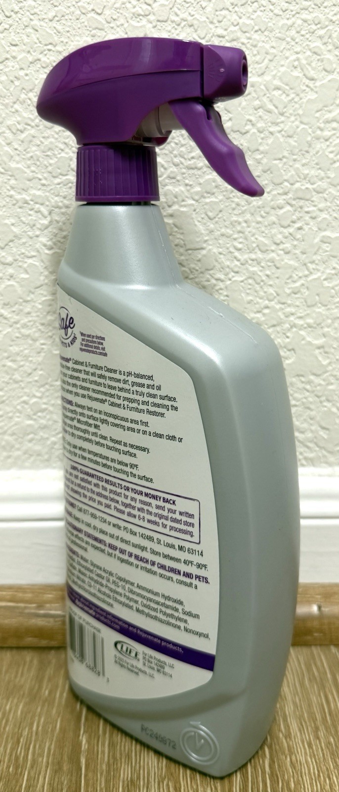 rejuvenate Cabinet And Furniture Cleaner Removes Dirt Grime And Grease 24 Ounces