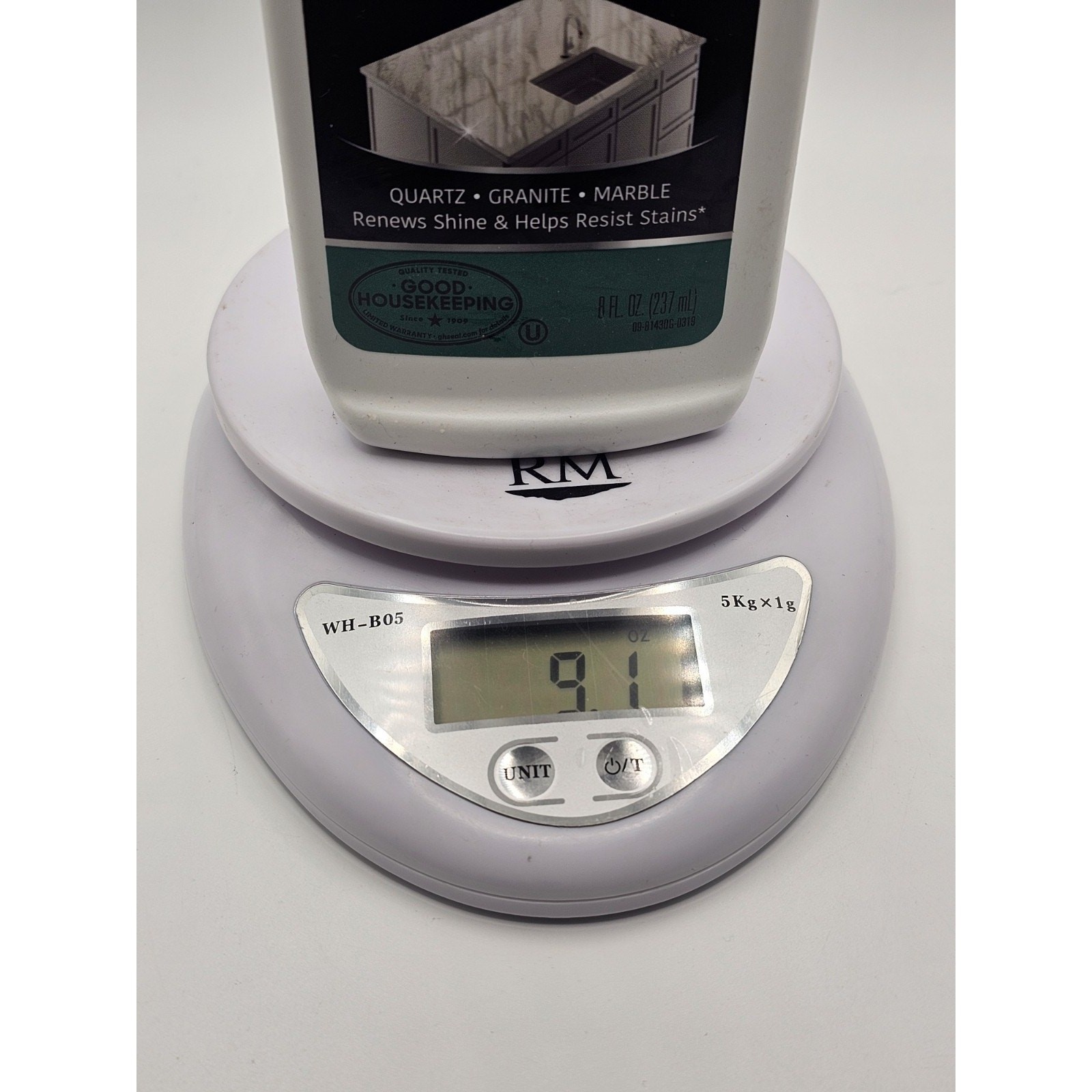 2 Bottles Used WEIMAN Granite & Stone 3 In 1 8oz Discontinued