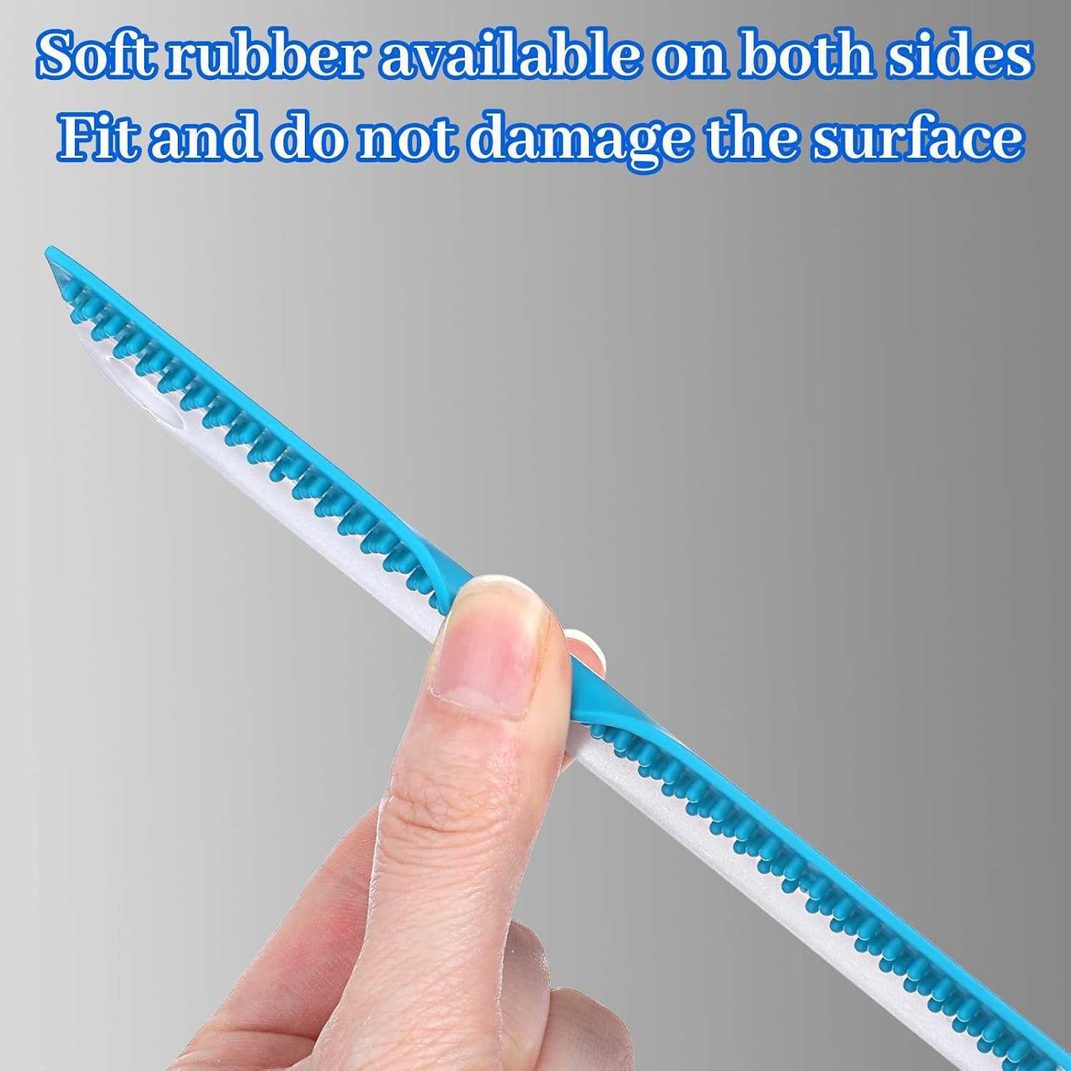 2 PCS Mini Squeegee, Soft Rubber Window Squeegees All-Purpose Sink Squeegee