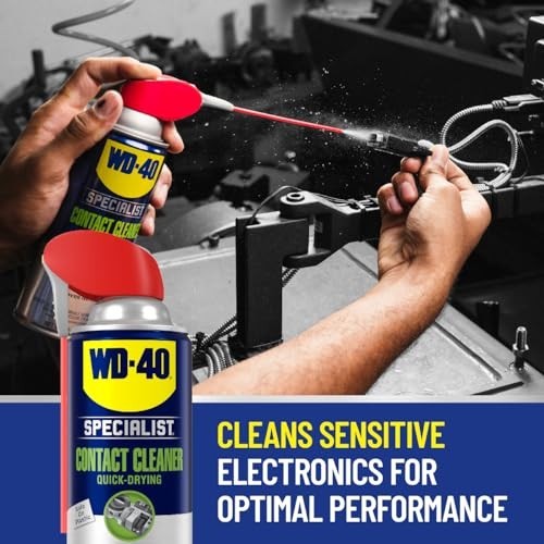 Contact Cleaner Spray with Smart Straw – TWIN PACK, 11 OZ – Electronics & Mechan