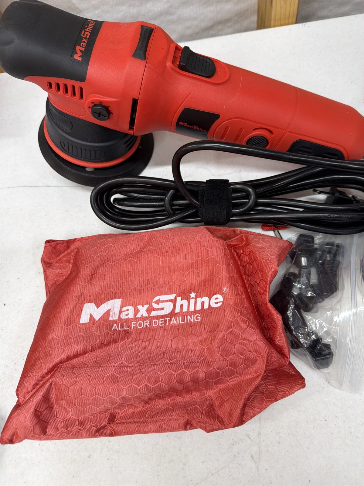 MAXSHINE 5″ Plate M8S V2 Dual Action Polisher 100W 8mm – NEW IN BOX