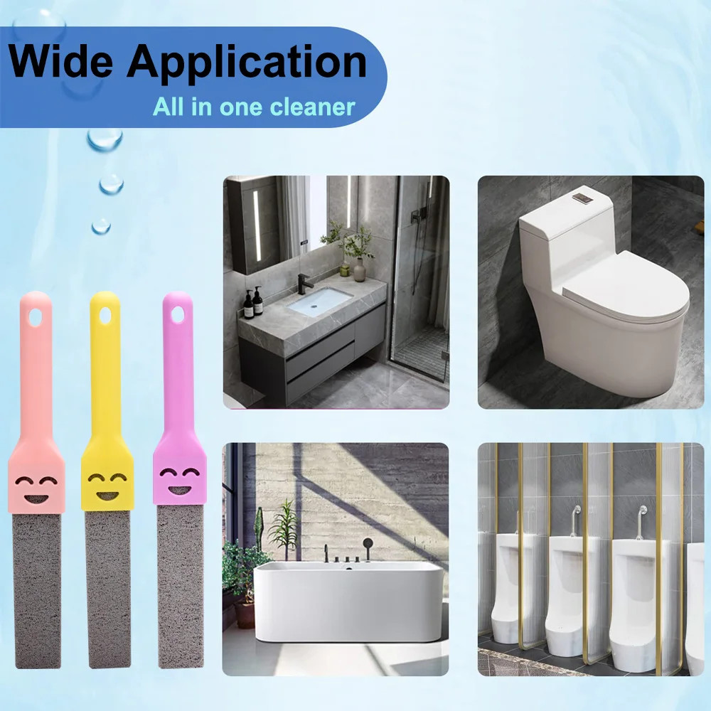 5 PCS Pumice Stone Cleaning Stick Seat Toilet Limescale Rust Stain Dirt Removal