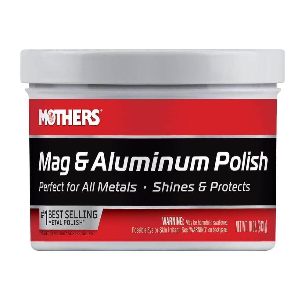 MOTHERS Mag and Aluminum Polish Paste , For all Metals 10 Oz.