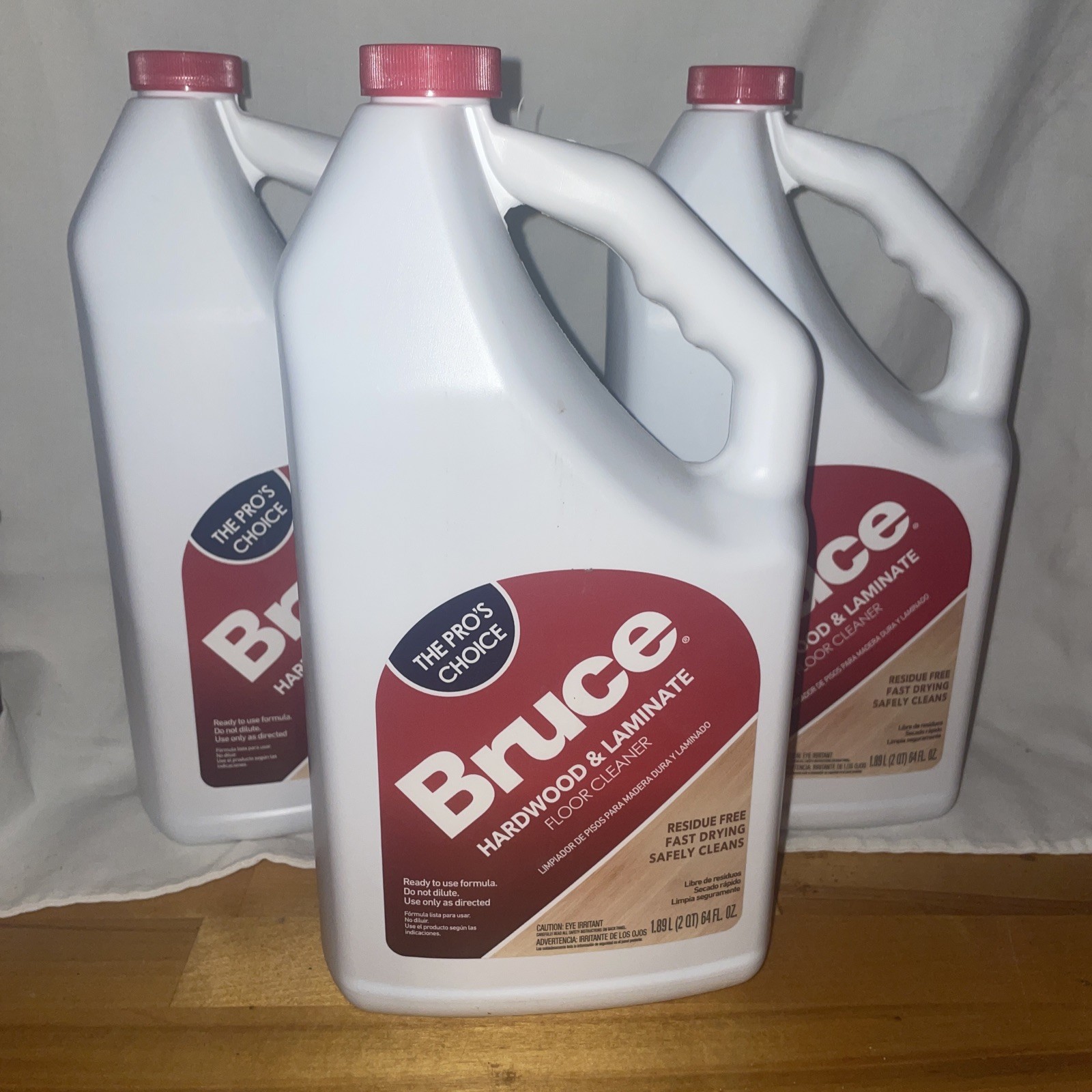 Bruce Hardwood And Laminate Floor Cleaner 64 Fl Oz Lot Of 3