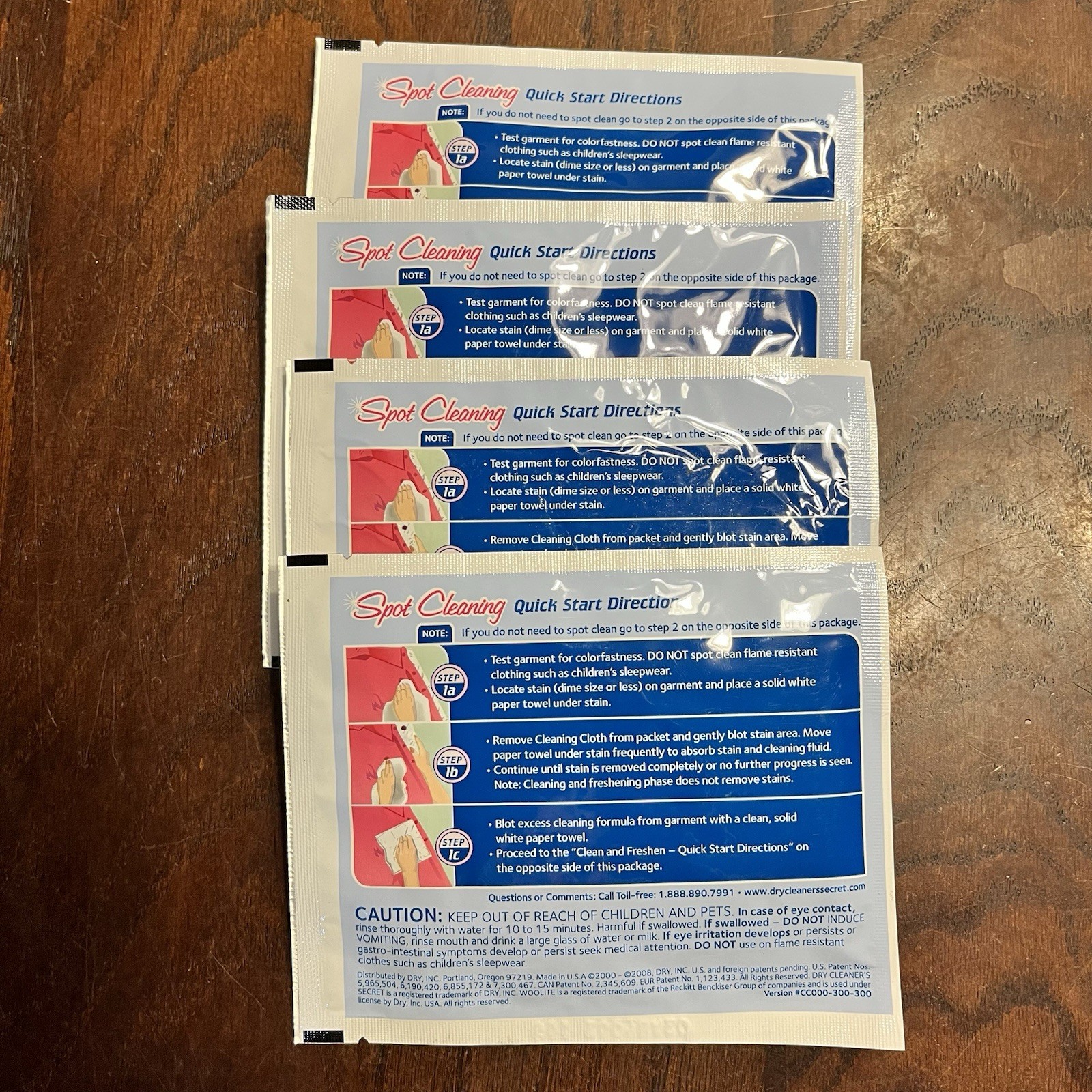 Woolite Dry Cleaner’s Secret Dry Clean At Home Cloths 4 Sheets Total