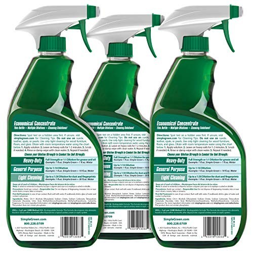 All Purpose Cleaner Concentrated Degreaser 96 Ounce Pack of 3 for Counters