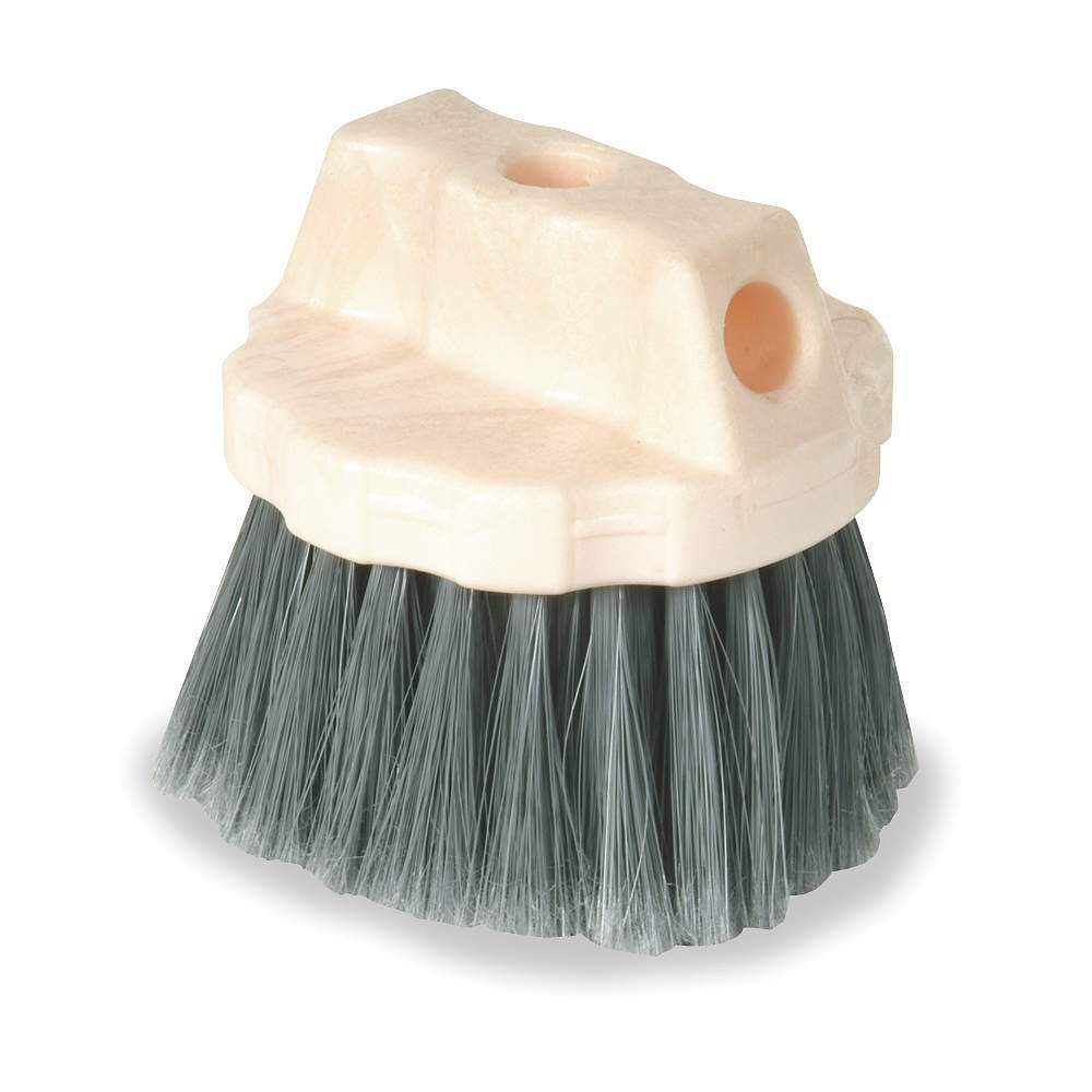 Window BRUSH ROUND , FLOW THRU, COMMERCIAL, INDUSTRIAL