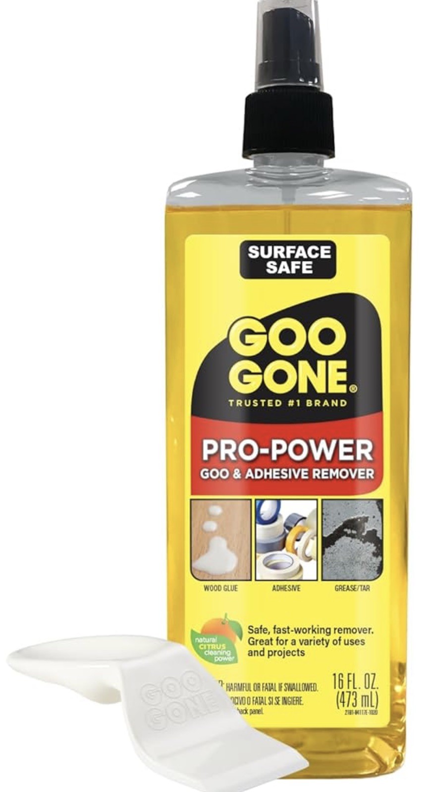 (2 Pack) Goo Gone Pro-Power Goo & Adhesive Remover Pump Spray, 16 Oz, Free Ship