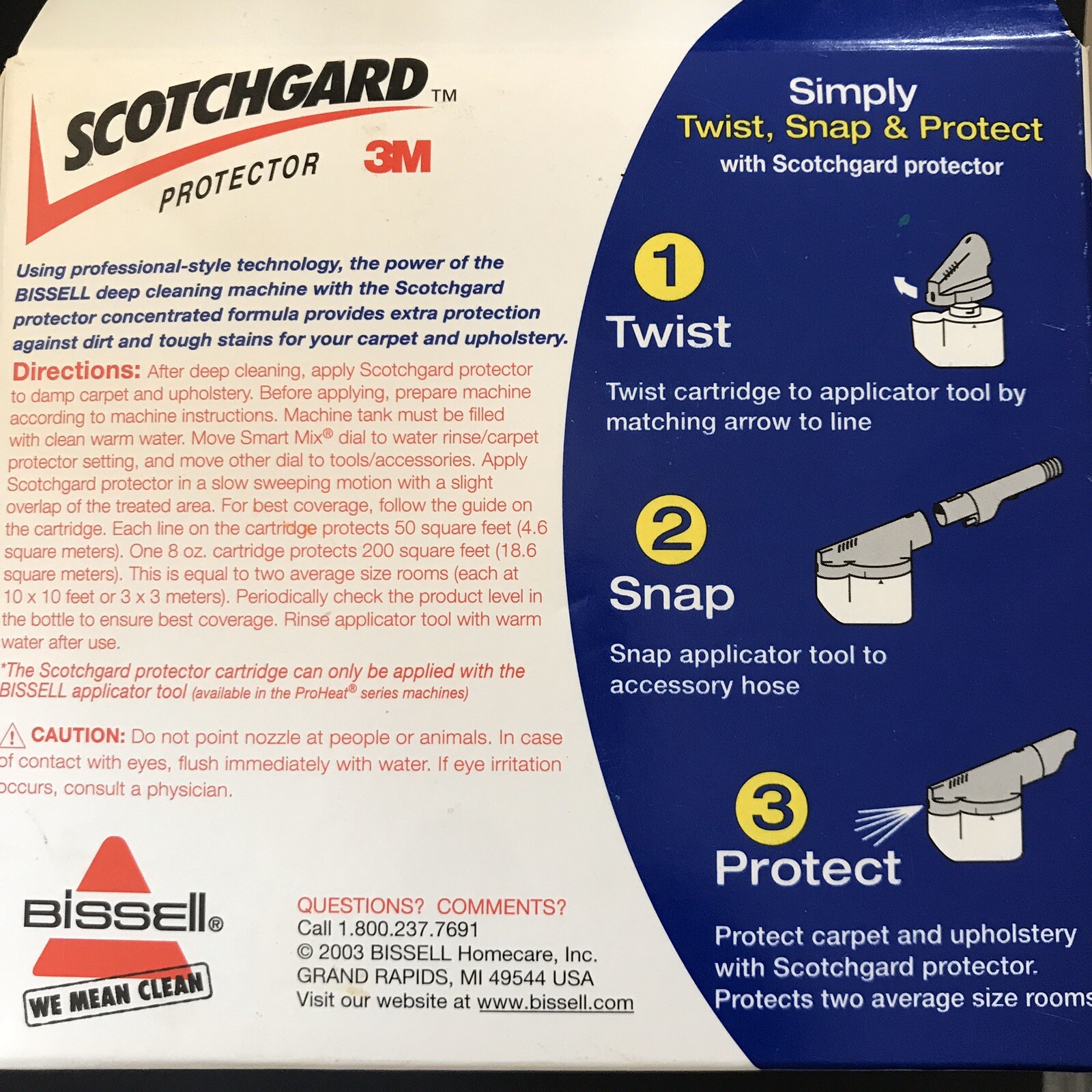 BISSELL Scotchgard Carpet Fabric 3M Extra Protection 8 OZ Protects 2 Rooms