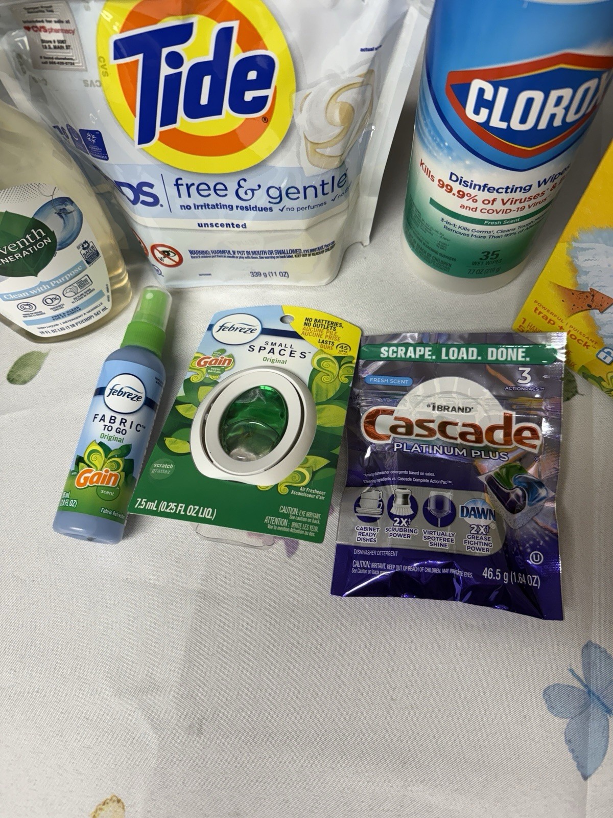 household cleaning supplies bundle lot New