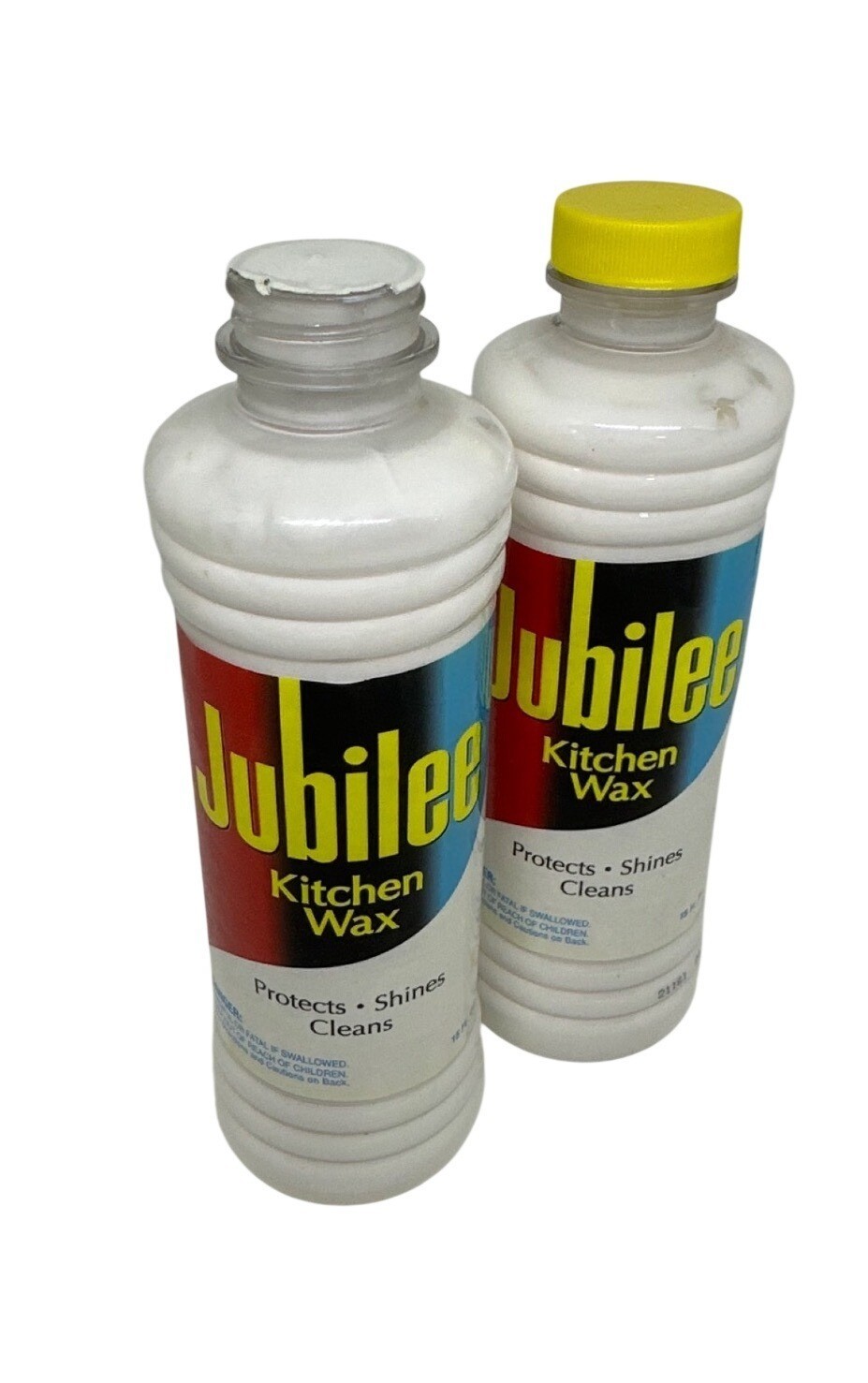 Jubilee Kitchen Cleaning Wax 2Pc Appliances Surfaces Bathroom Polish MISSING LID
