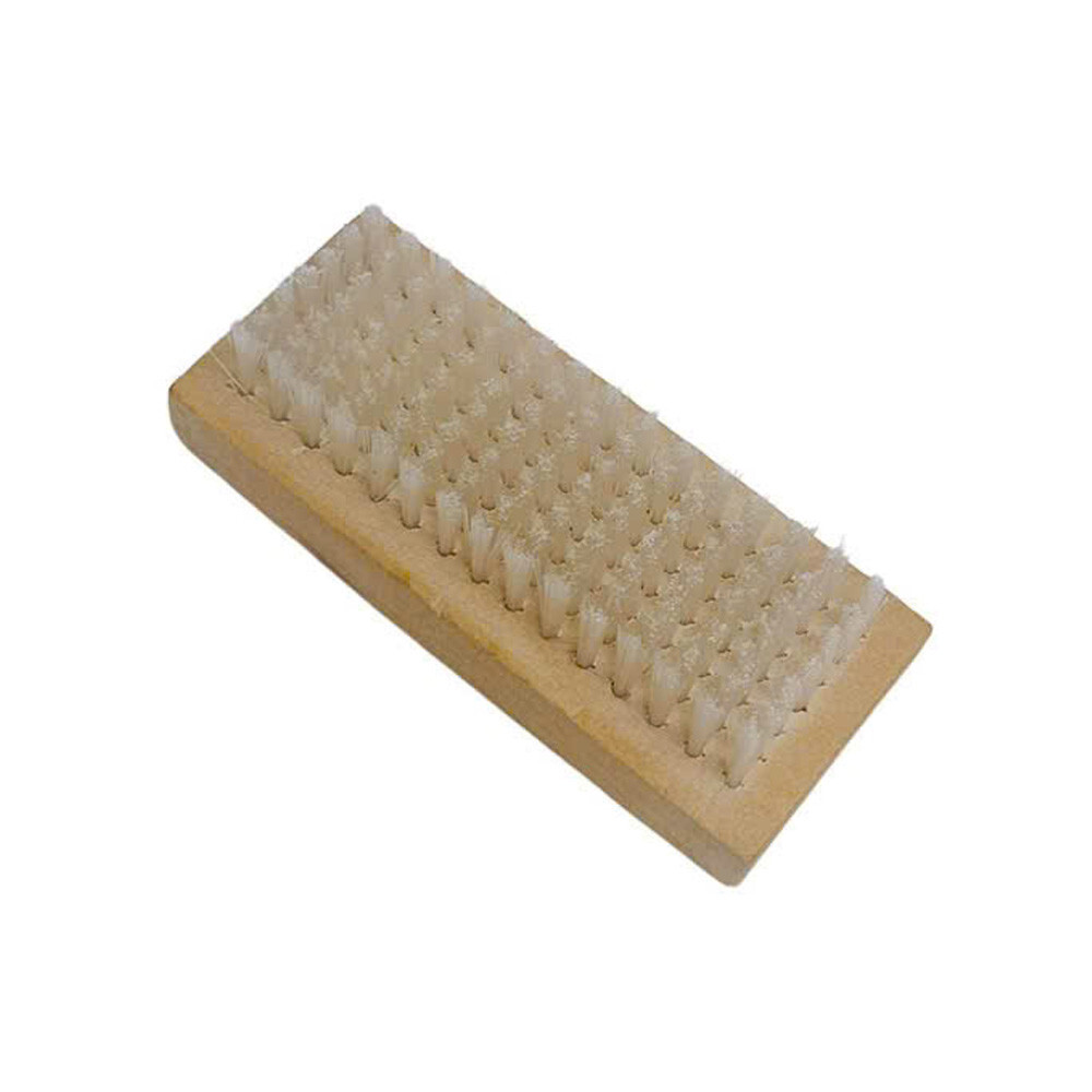 Nylon Bristle Economy Utility Cleaning Wooden Hand Brush for Indoor and Outdoor