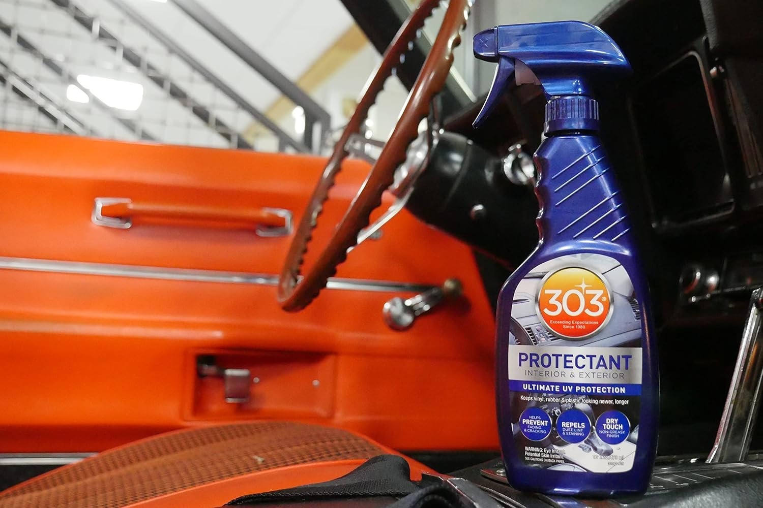 Automotive Protectant Spray – Helps Prevent Fading & Cracking, Repels Dust, L…