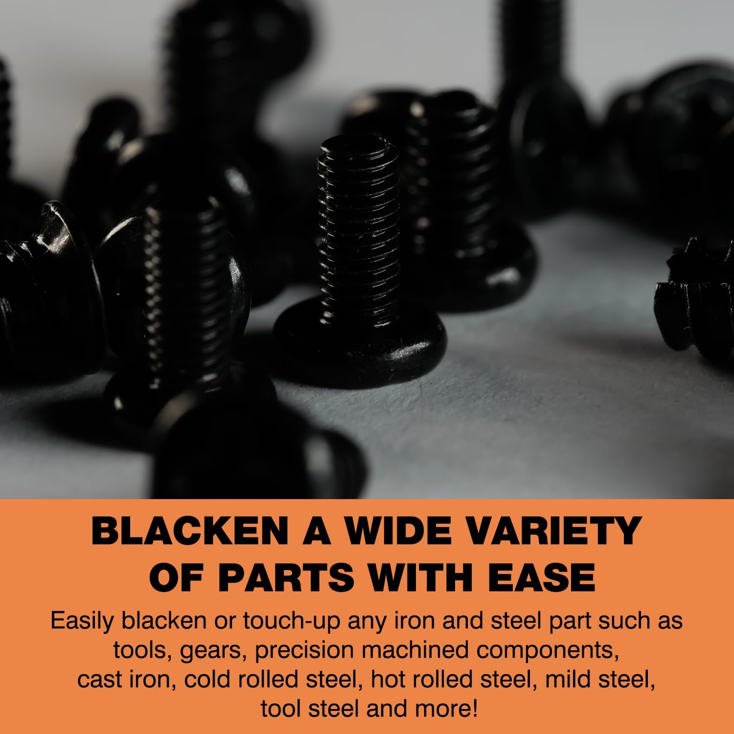 LIIZOUSUDA Black Oxide Coating Kit Black Oxide Solution, Versatile Blackenin…