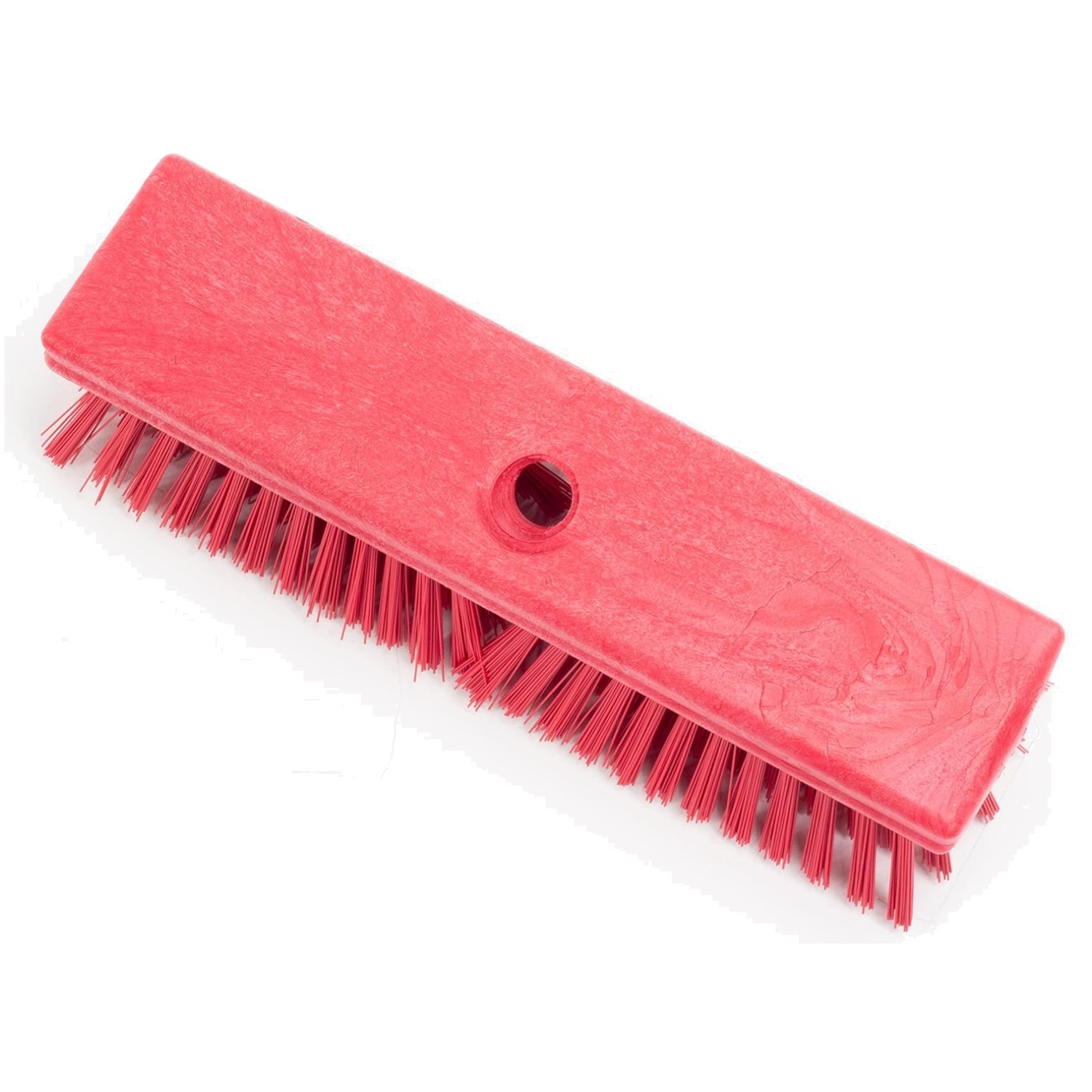 Versatile 10″ Red Brush Head for Decks & Kitchens
