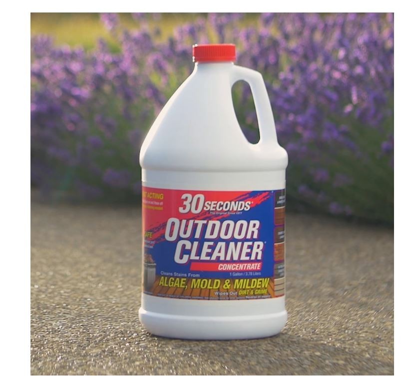 30 Seconds Outdoor Concentrate Algae Mold and Mildew Cleaner (1 Gallon) – 2 Pack