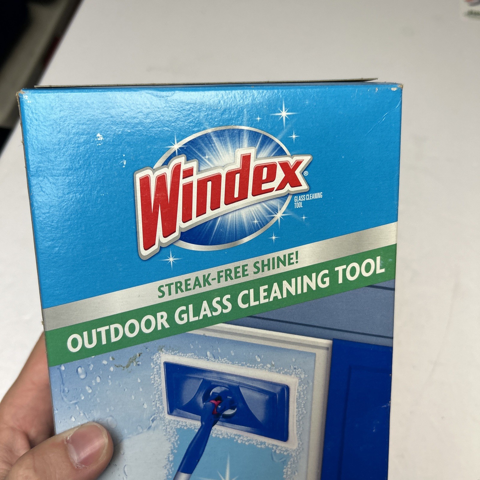 NEW Sealed Windex Outdoor All-In-One Glass & Window Cleaning Tool Starter Kit