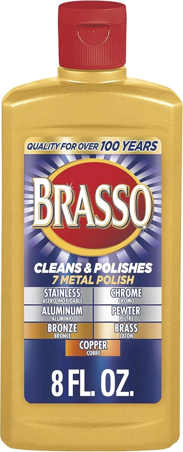 Brasso-2660089334 Multi-Purpose Metal Polish, 8 FL Oz (Pack of 1) …