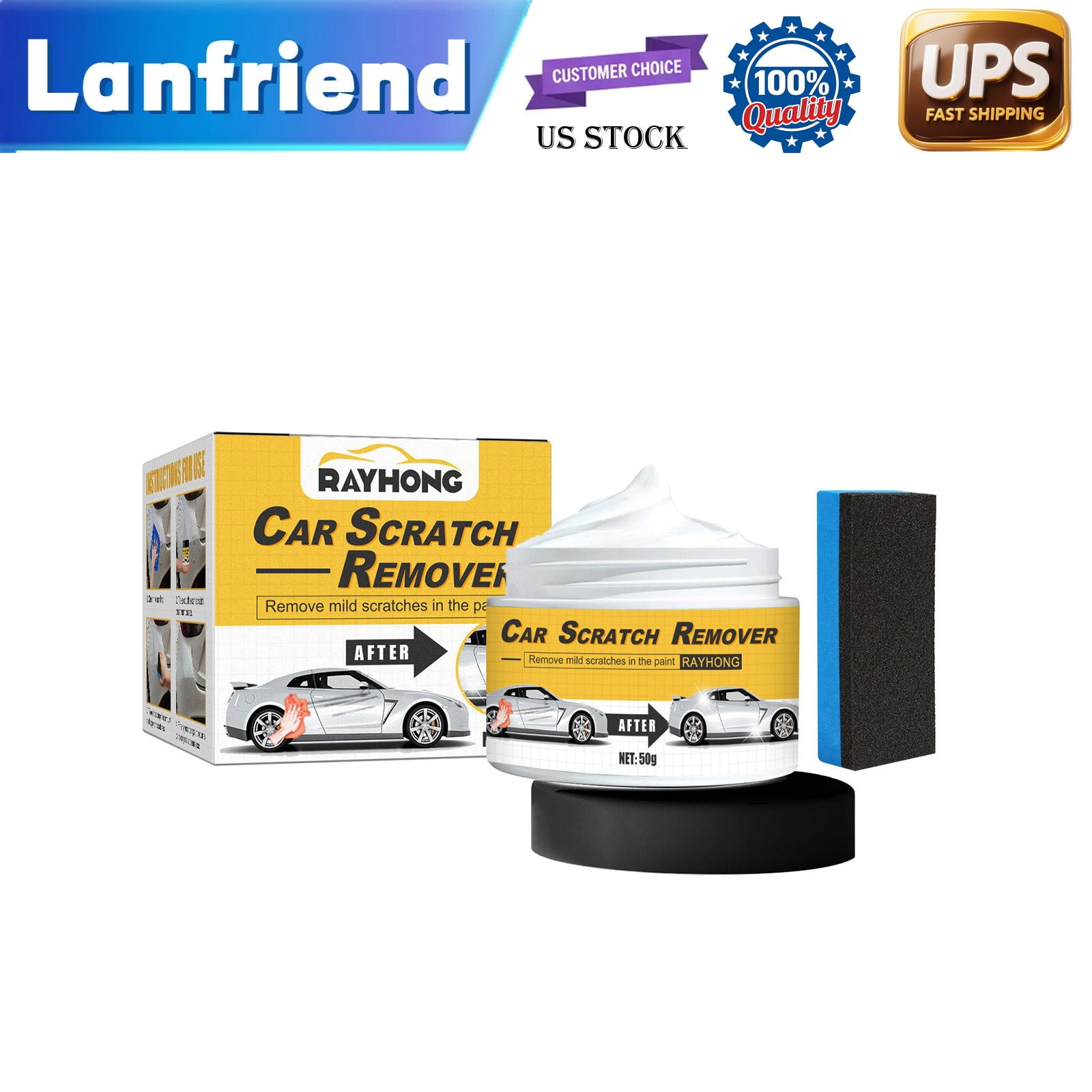 Paint Brightener conversion agent for Auto Rim Rust Remover Use 🧴
