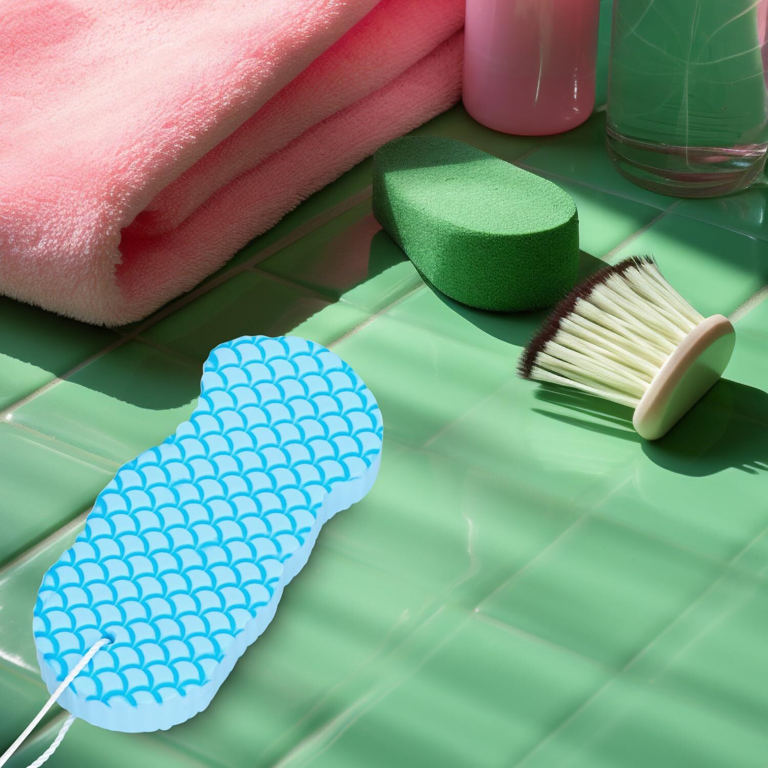 Bath Sponge for Women Loofah Bath Sponges for Shower Exfoliating Shower Sponge