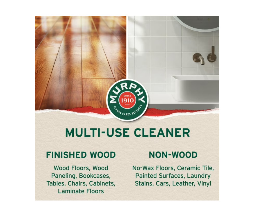 4 PACK Murphy Oil Soap Wood Cleaner, Original – 32 Fluid Ounce-Free Shipping