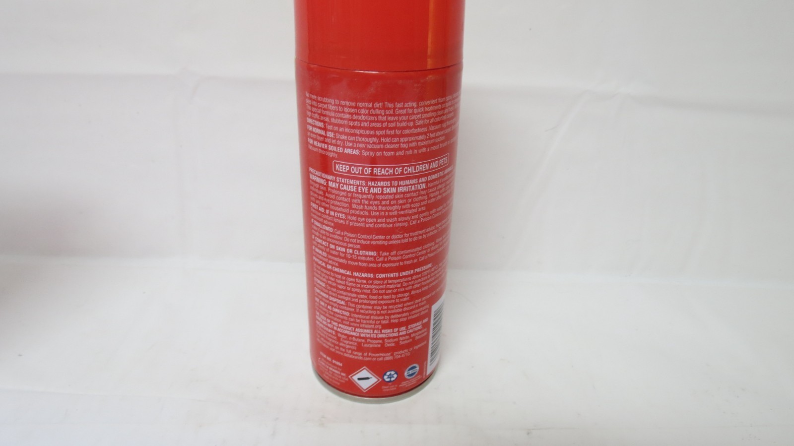 Lot 2 Power House Carpet Cleaner 10 Fl Oz Removes Spots Stain Fights Odors
