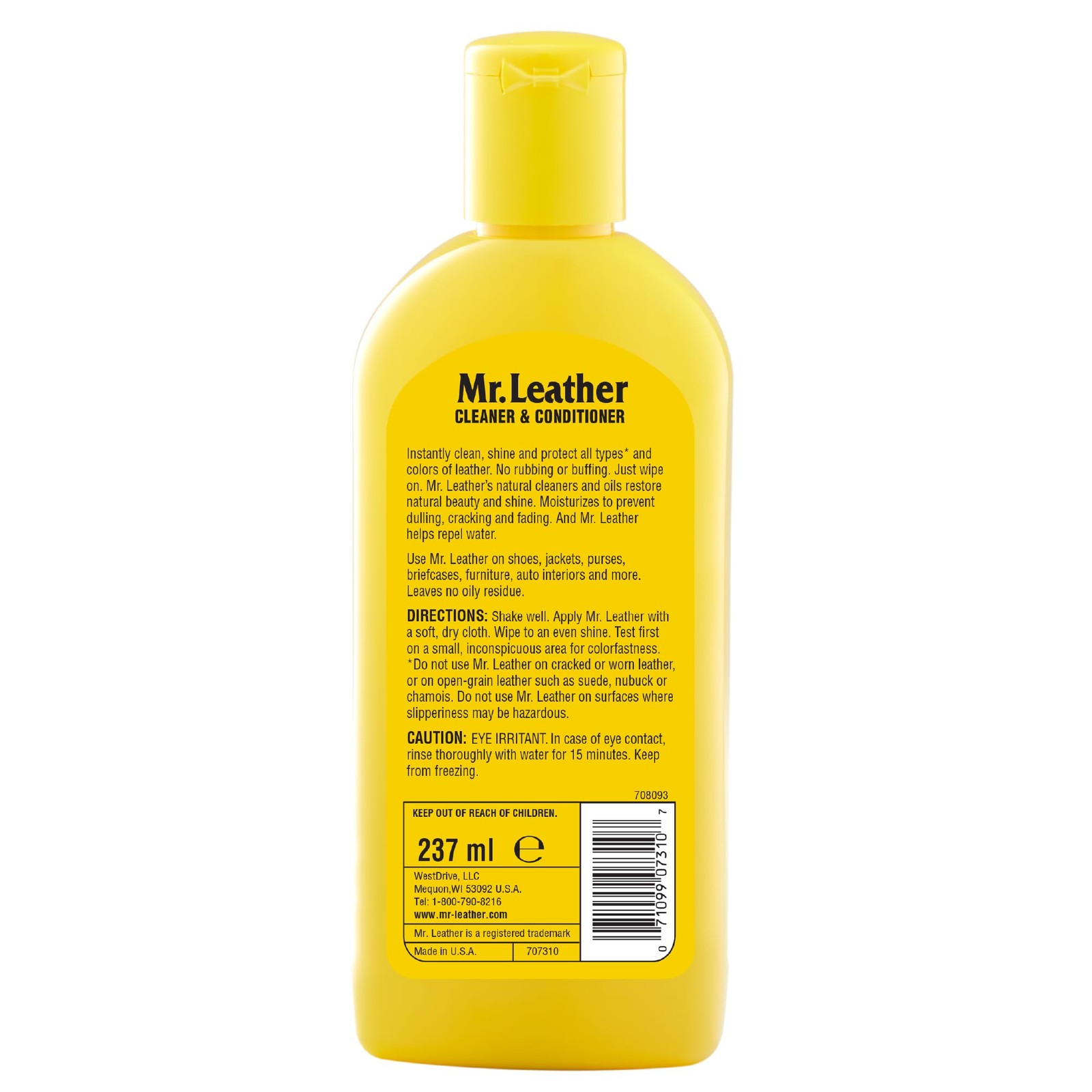Cleaner and Conditioner (8 oz) – Restores & Protects All Leather with Natural…