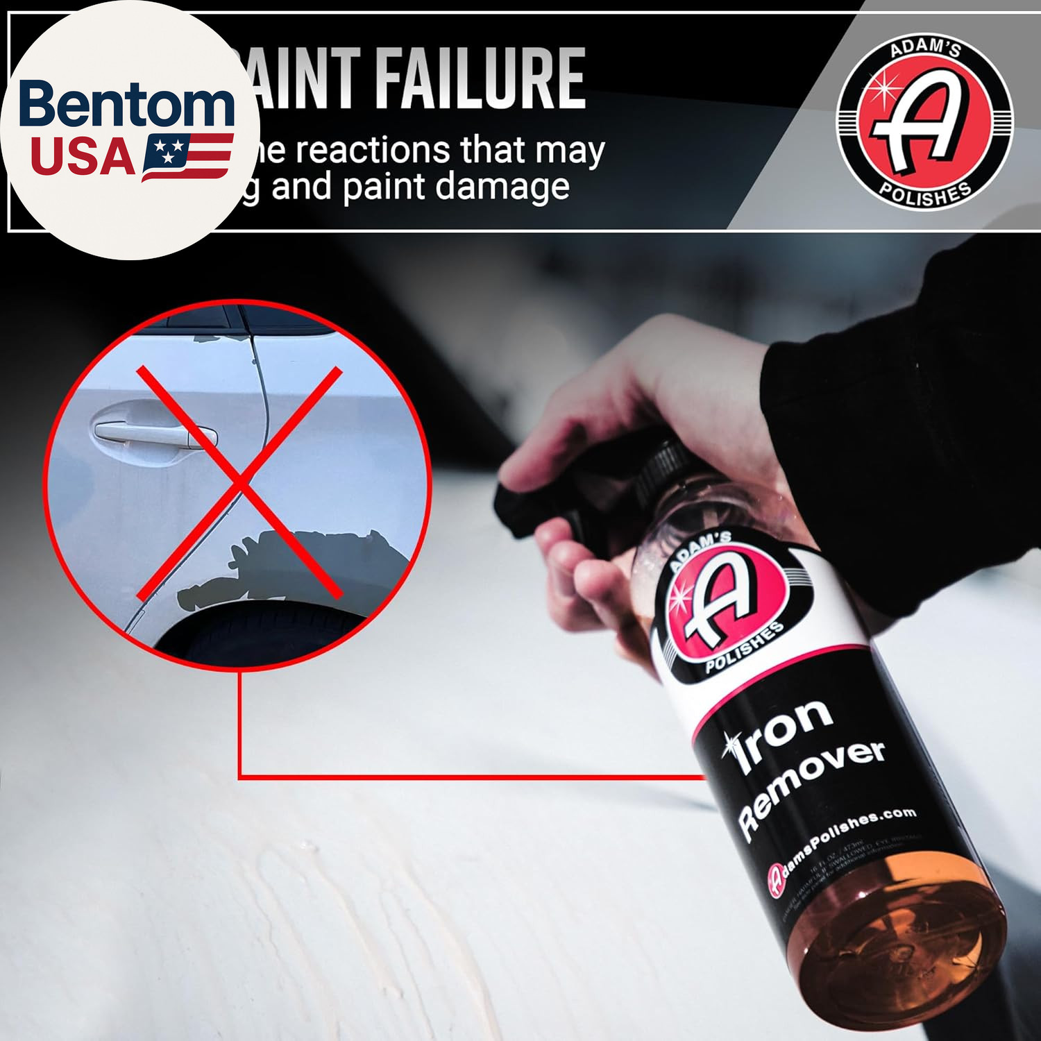 Adam’S Iron Remover (Gallon) – Iron Out Fallout & Stop Rust Remover Spray for Ca