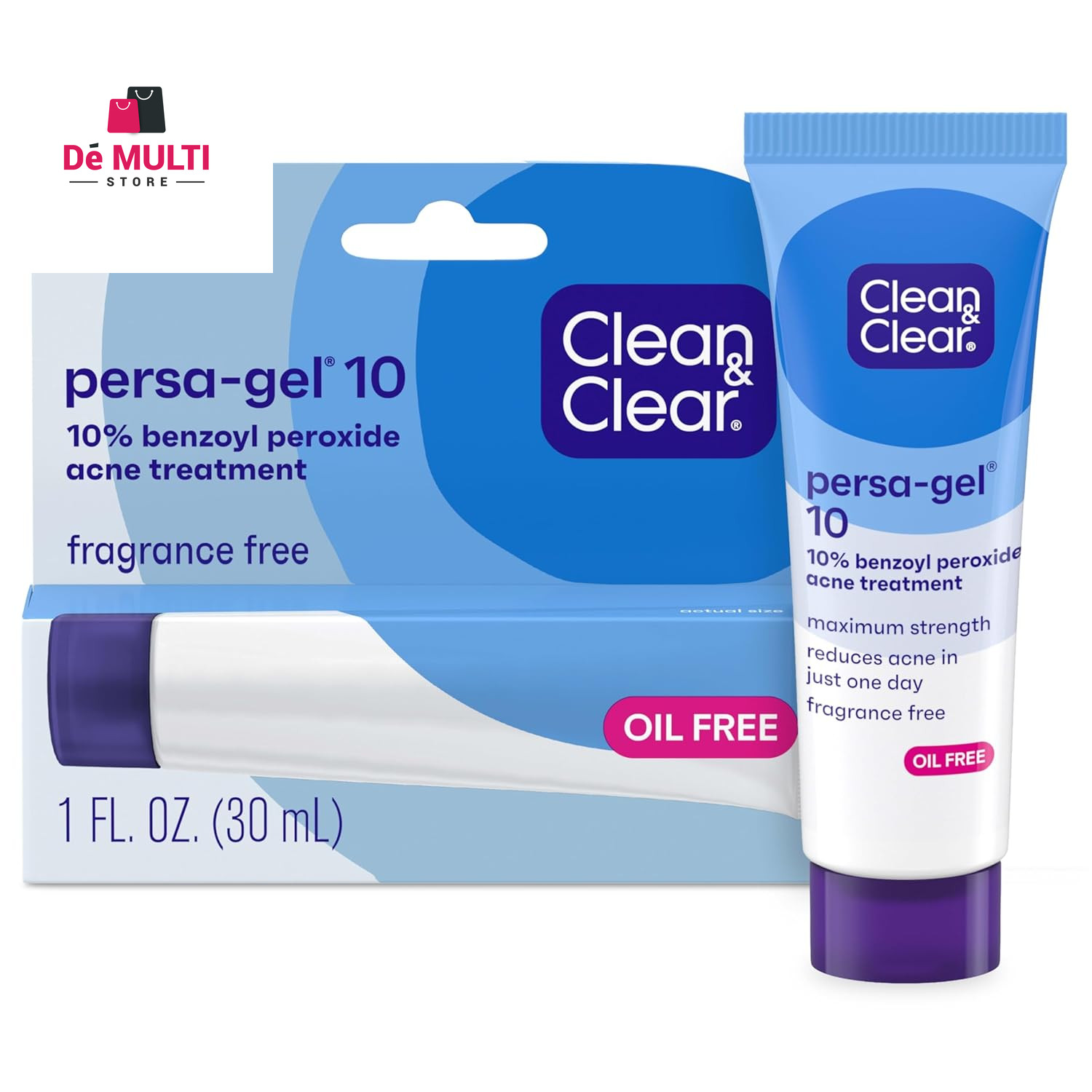 Clean & Clear Persa-Gel 10 Acne Gel, 10% Benzoyl Peroxide, 1 fl. oz