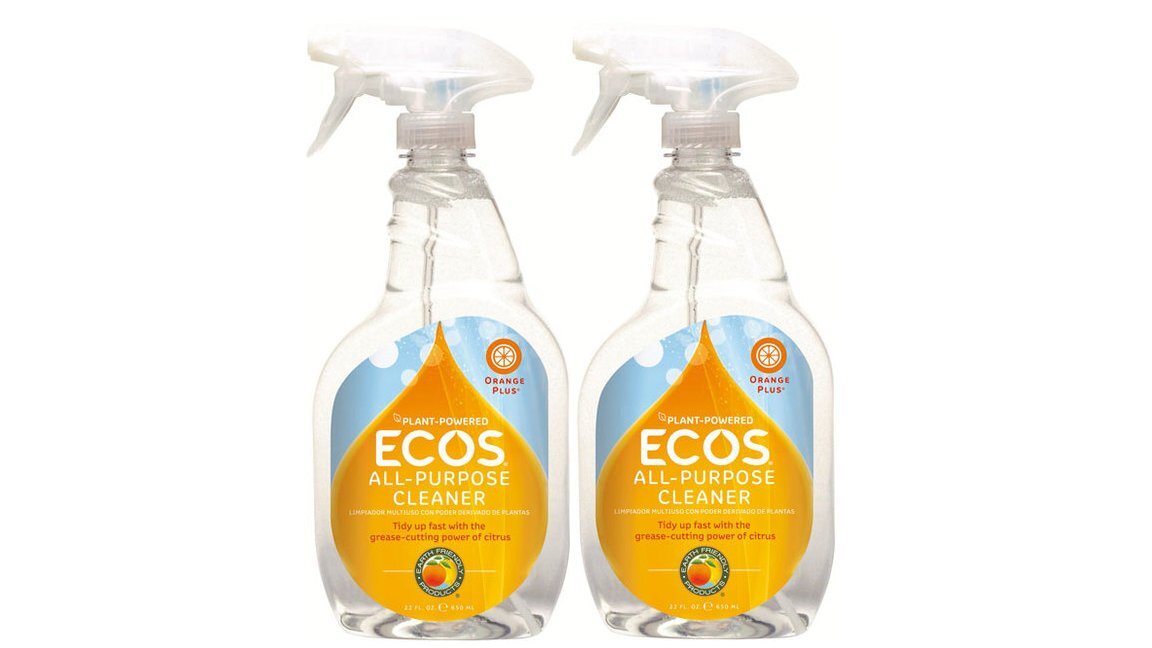 Ecos All Purpose Spray Cleaner 22 Oz Orange Pack of 2 Eco Friendly