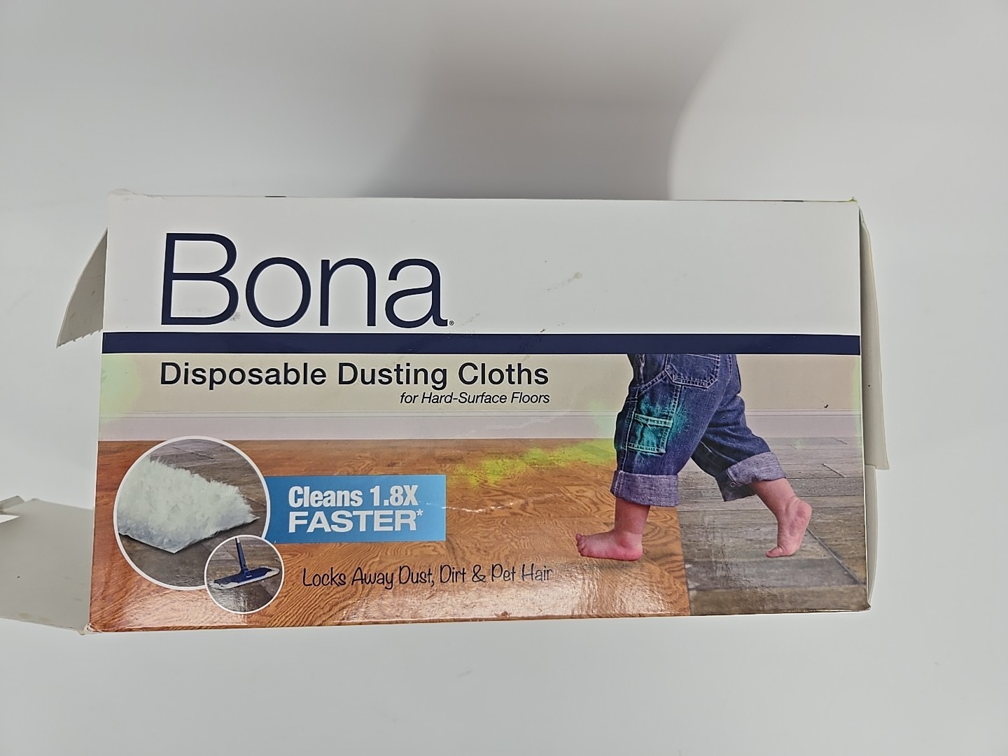 5 Bona Disposable Dry Dusting Pads MultiSurface Floors Hardwoods Refills READ