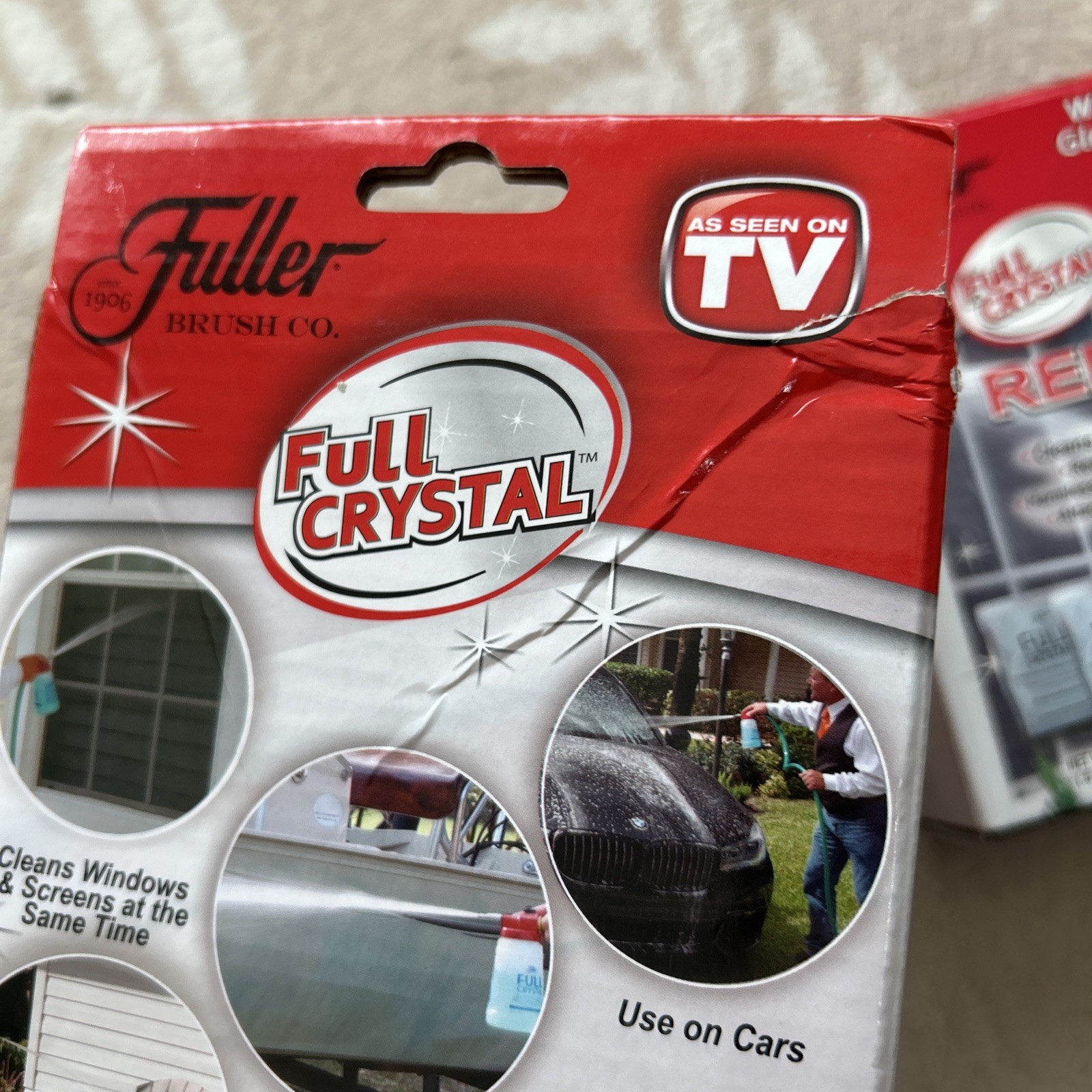 Fuller Brush Full Crystal Sprayer, With 2 Full Crystal Refills