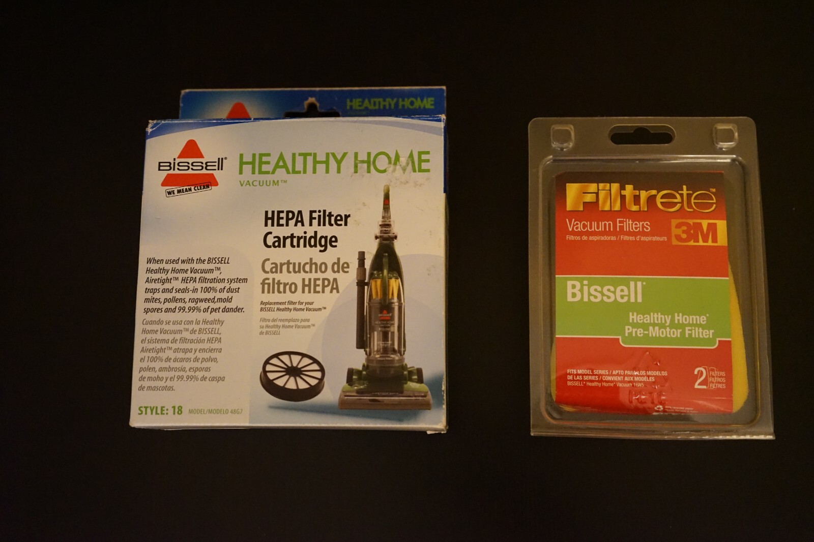 Bissell Healthy Home Hepa Filter Cartridge Style 18 / 3m Pre Motor Filter