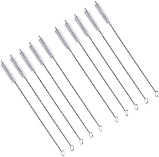 Eco-Friendly Straw Cleaning Brushes, 173mm – Set of 10 for Bottles & Pipes