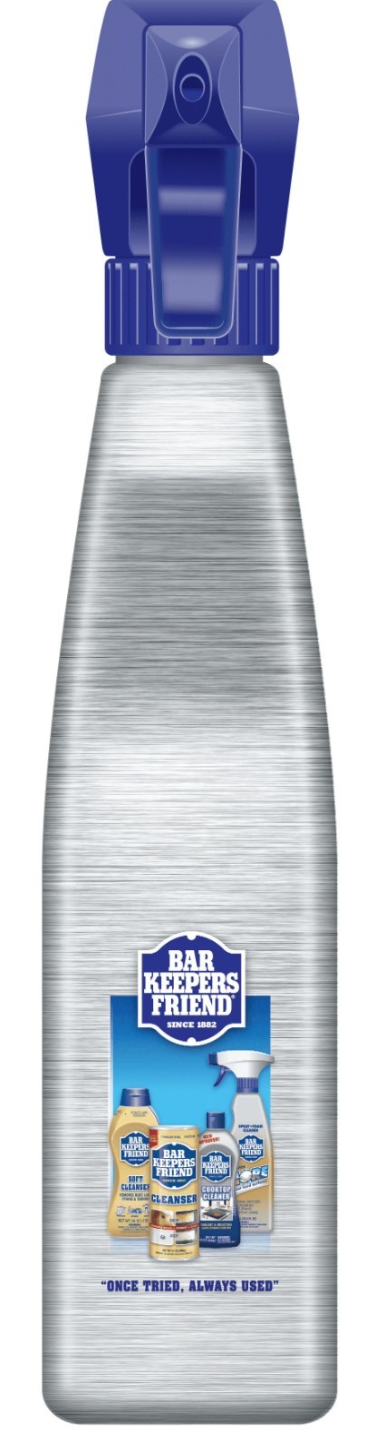 Bar Keepers Friend Stainless Steel and Polish Cleaner Trigger Spray