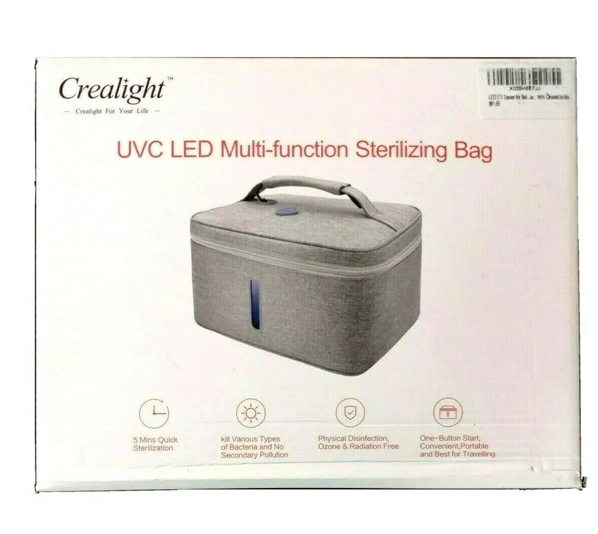 UVC LED Multi-function Portable Sterilizing Bag