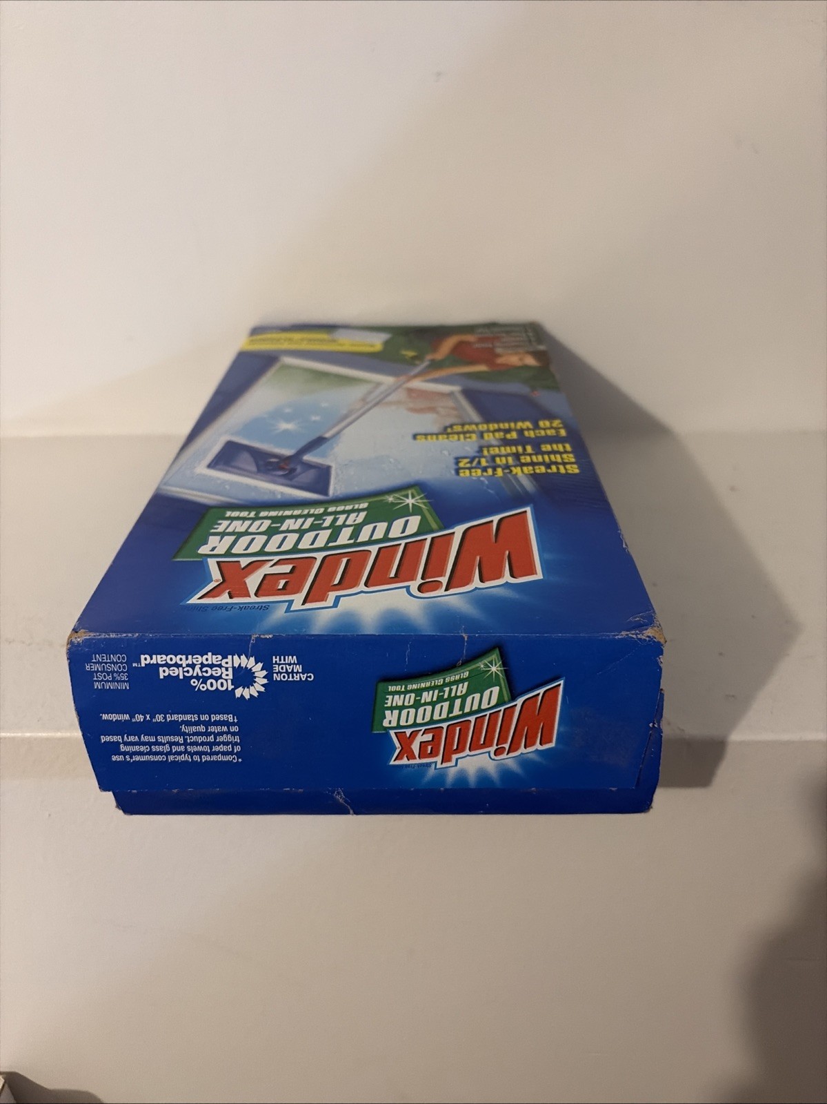 Windex Outdoor All-In-One Glass & Window Cleaning Tool Starter Kit New Sealed