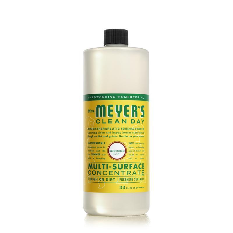 Honeysuckle Multi-Surface Cleaner Concentrate Biodegradable Cruelty-Free Remover