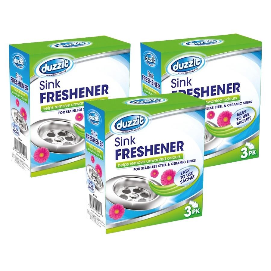 Duzzit Sink Freshener 3 x 30g (3 Pack)