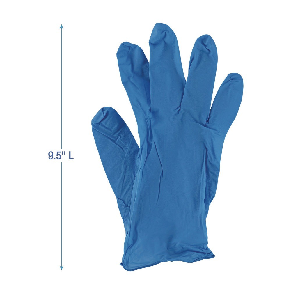 Boardwalk 395SBXA 5 mil Disposable Nitrile Gloves – Small, Blue (100/Box) New