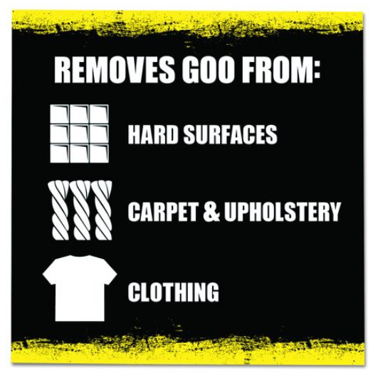 Goo Gone Original Adhesive Remover Citrus Scent 8 oz Bottle Pack of 12 Bulk Case