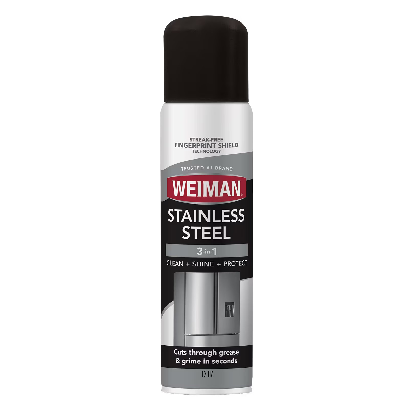 Weiman Stainless Steel Cleaner Polish Spray 12 Oz Floral Scent Appliances