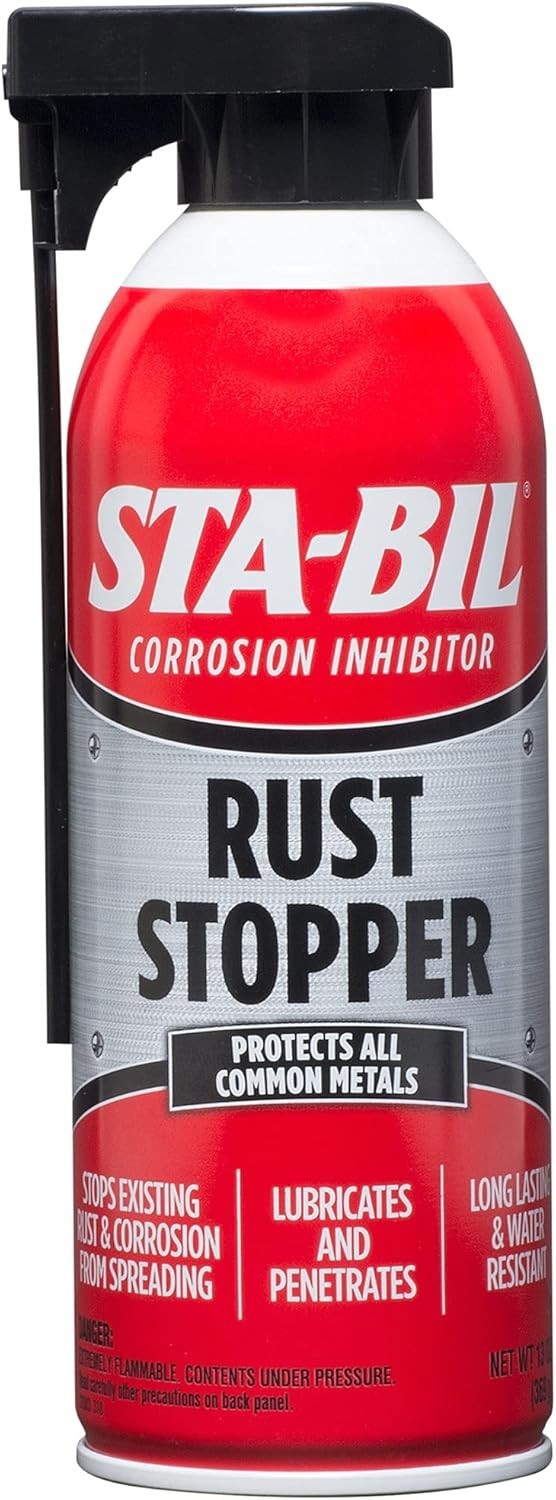 Rust Stopper Spray, 13 Oz, Corrosion Inhibitor, Battery Terminal Protector